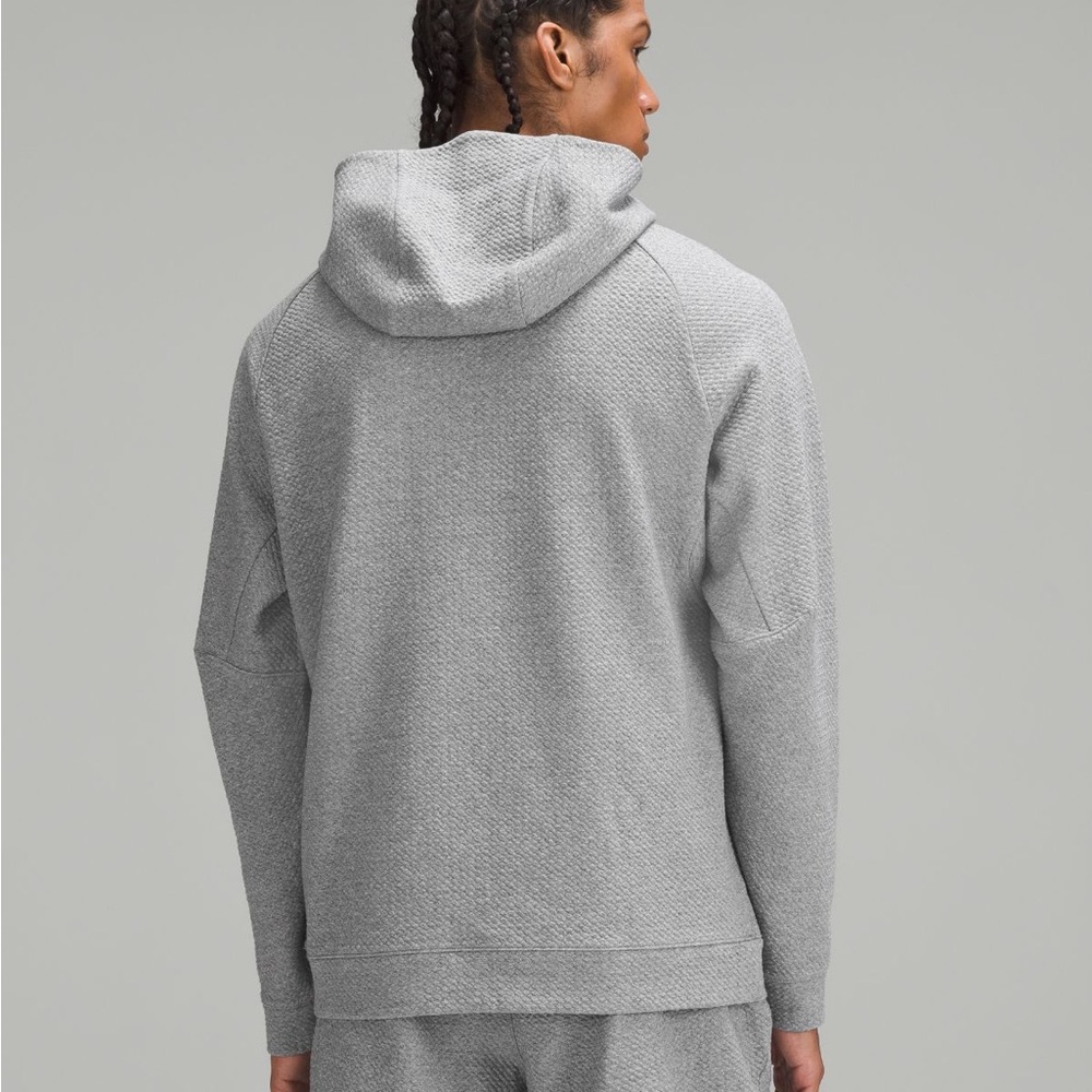 Lululemon textured double knit cotton hoodie